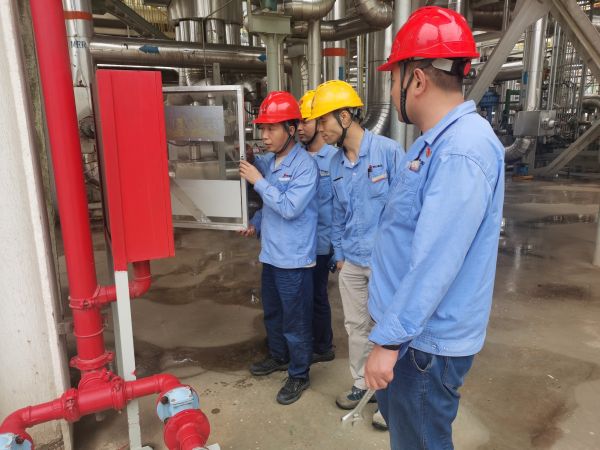 1721183378324526.jpeg 圖3:車間聯合安環部對現場消防器材、安全隱患進行檢查.jpg